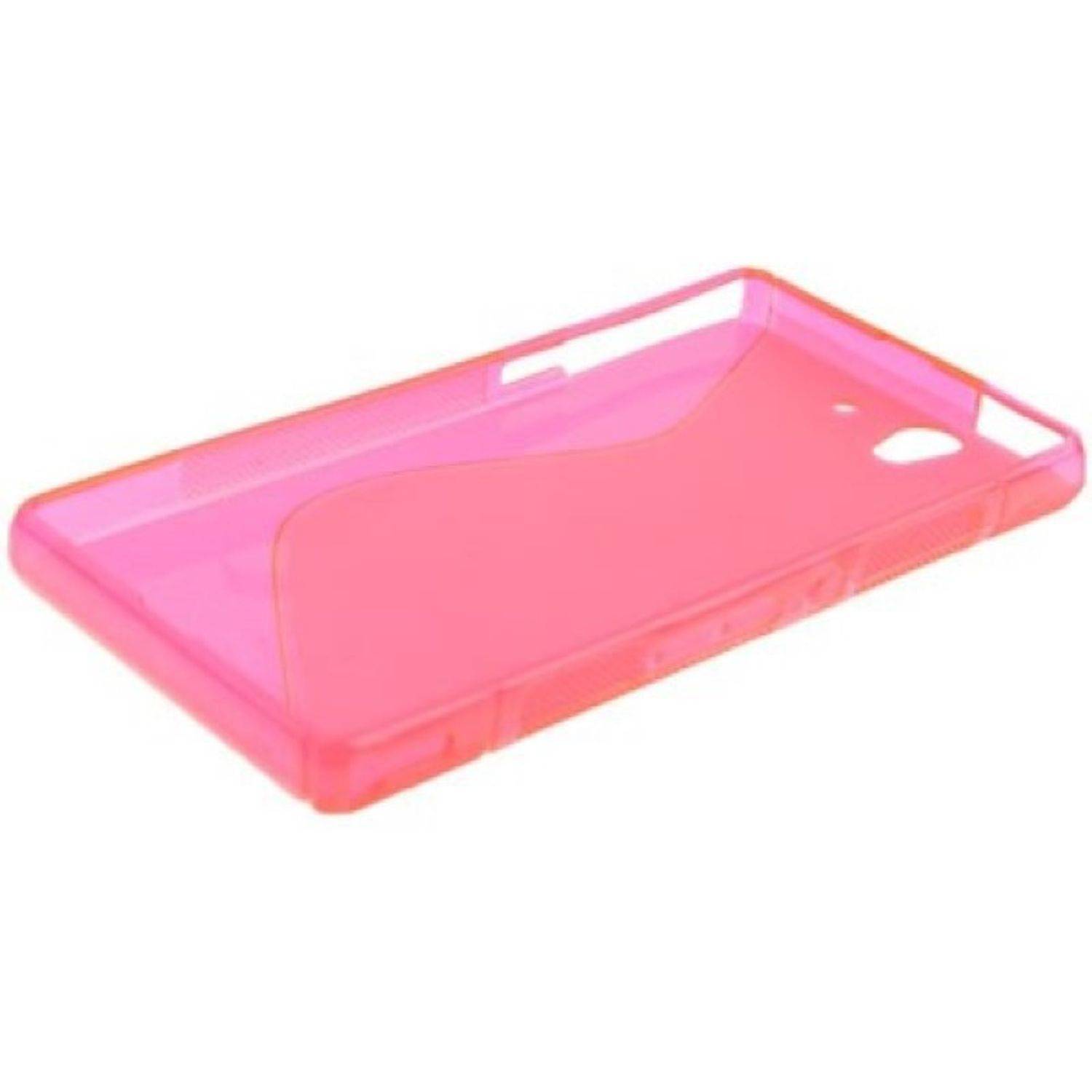 Sony Xperia Z Handyhülle Backcover Rosa