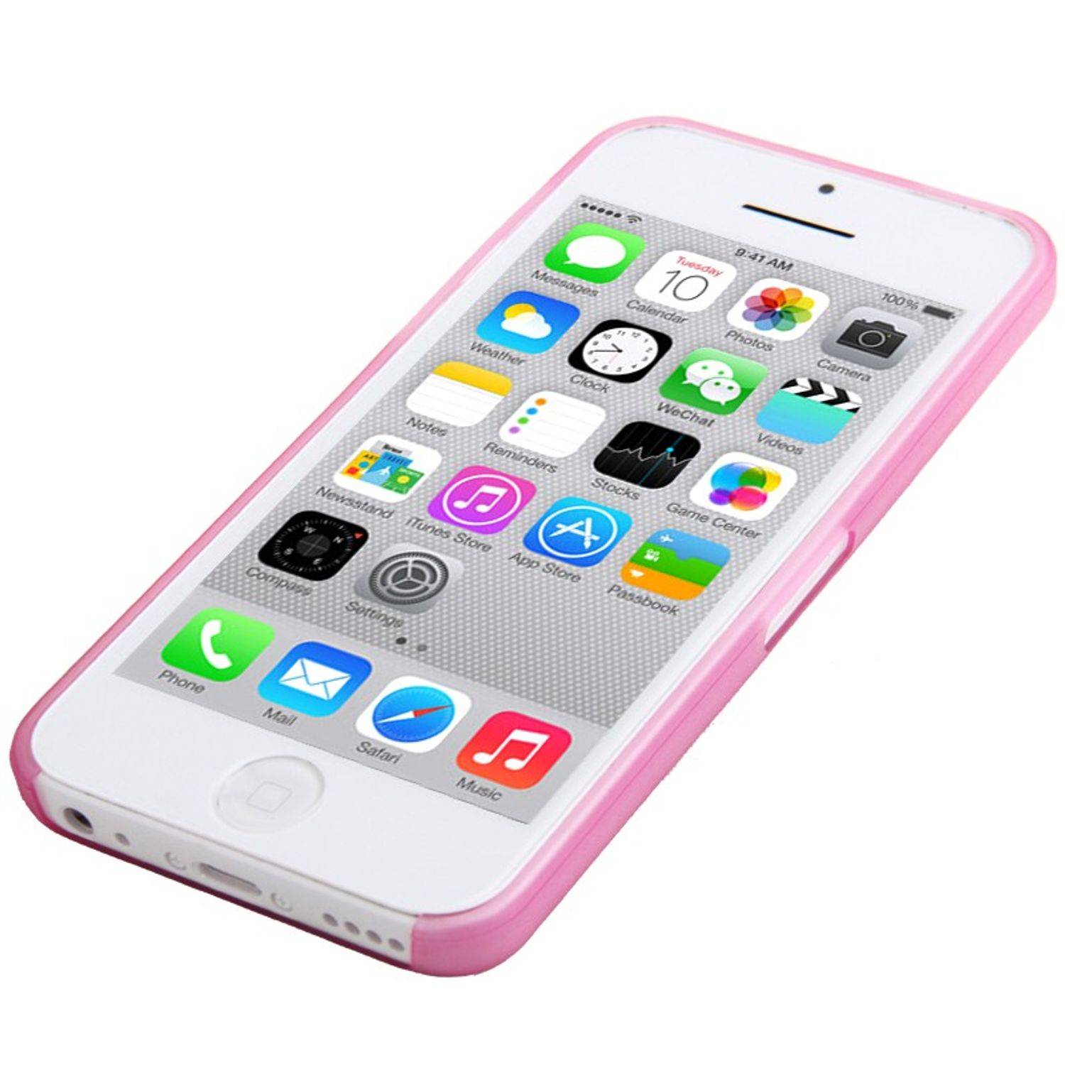 Apple iPhone 5c Handyhülle Backcover Rosa