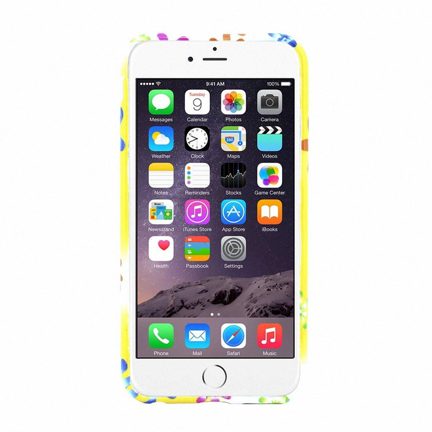 Apple IPhone 6 Plus / 6s Plus Handyhülle Backcover Mehrfarbig
