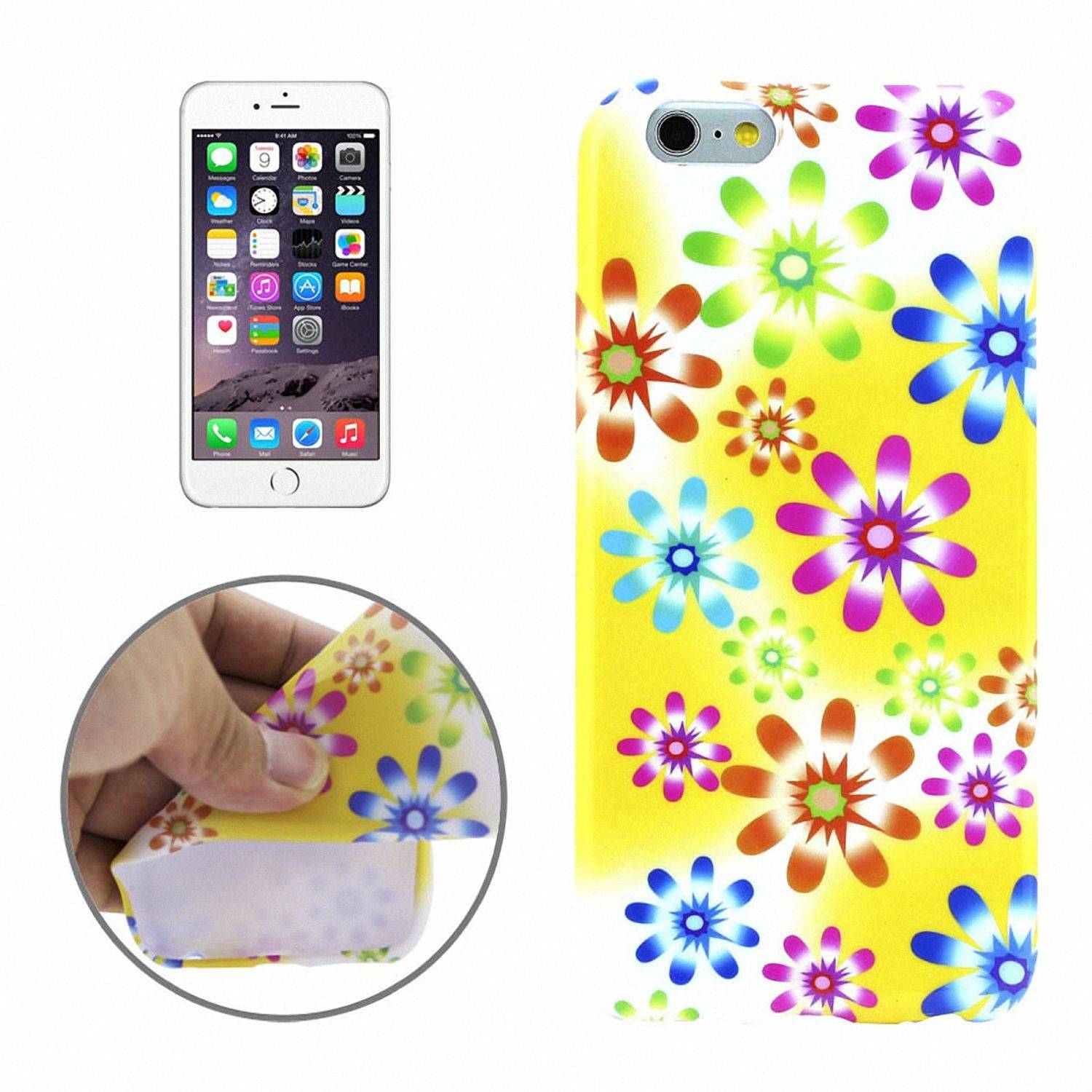 Apple IPhone 6 Plus / 6s Plus Handyhülle Backcover Mehrfarbig