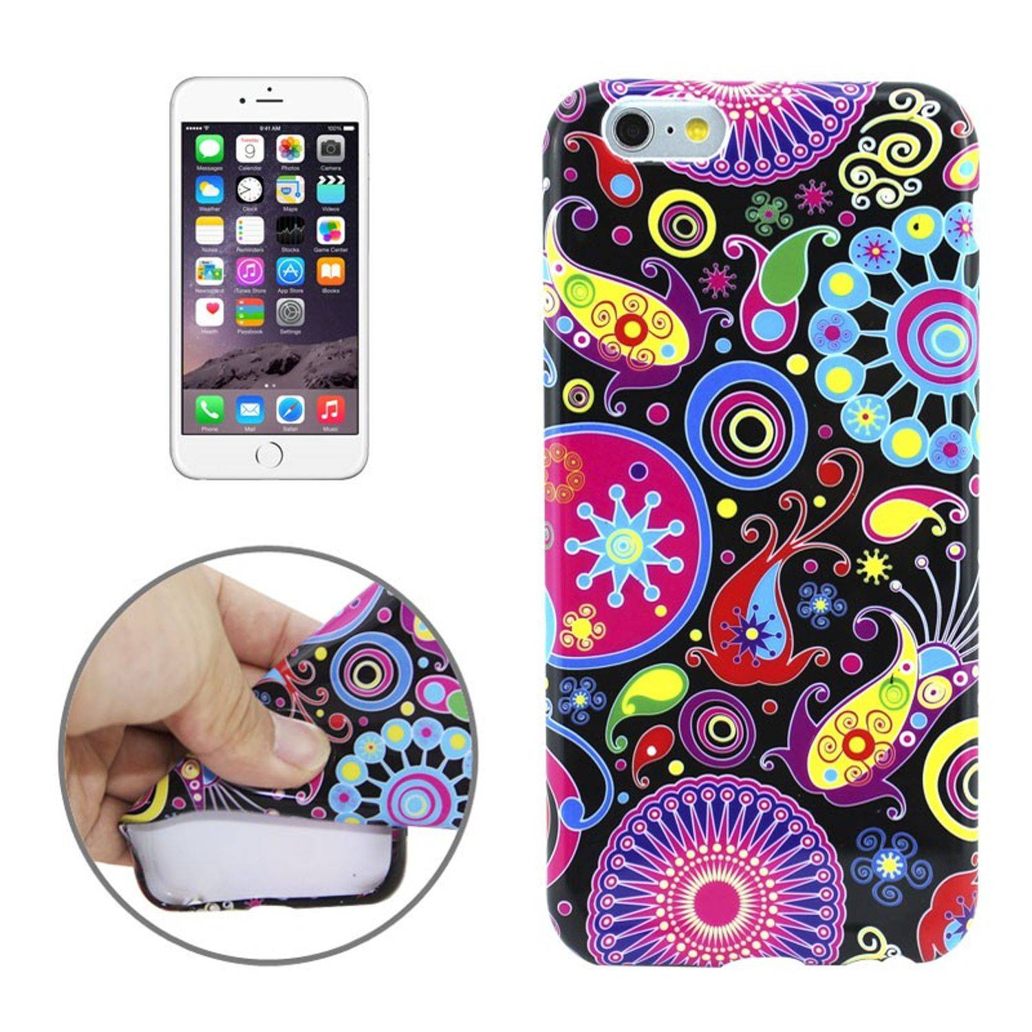 Apple iPhone 6 / 6s Handyhülle Backcover Mehrfarbig