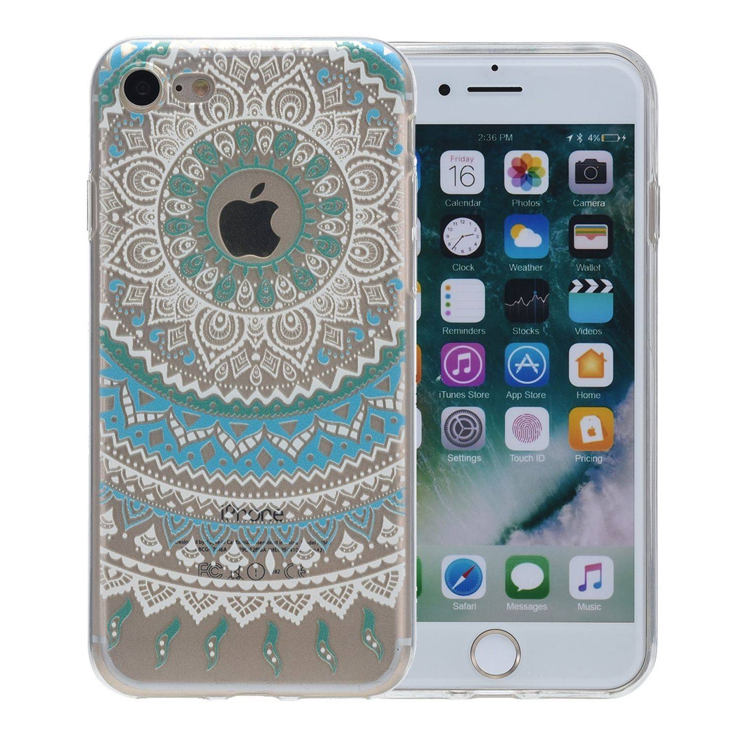 Apple iPhone 7 Plus / 8 Plus Handyhülle Backcover Blau