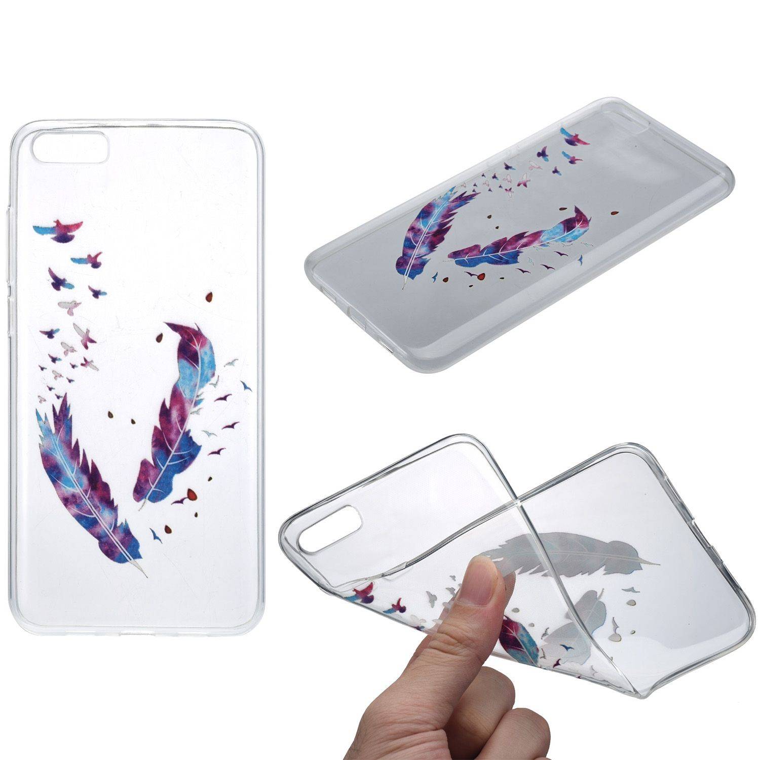 Xiaomi Mi 5c Handyhülle Backcover Mehrfarbig