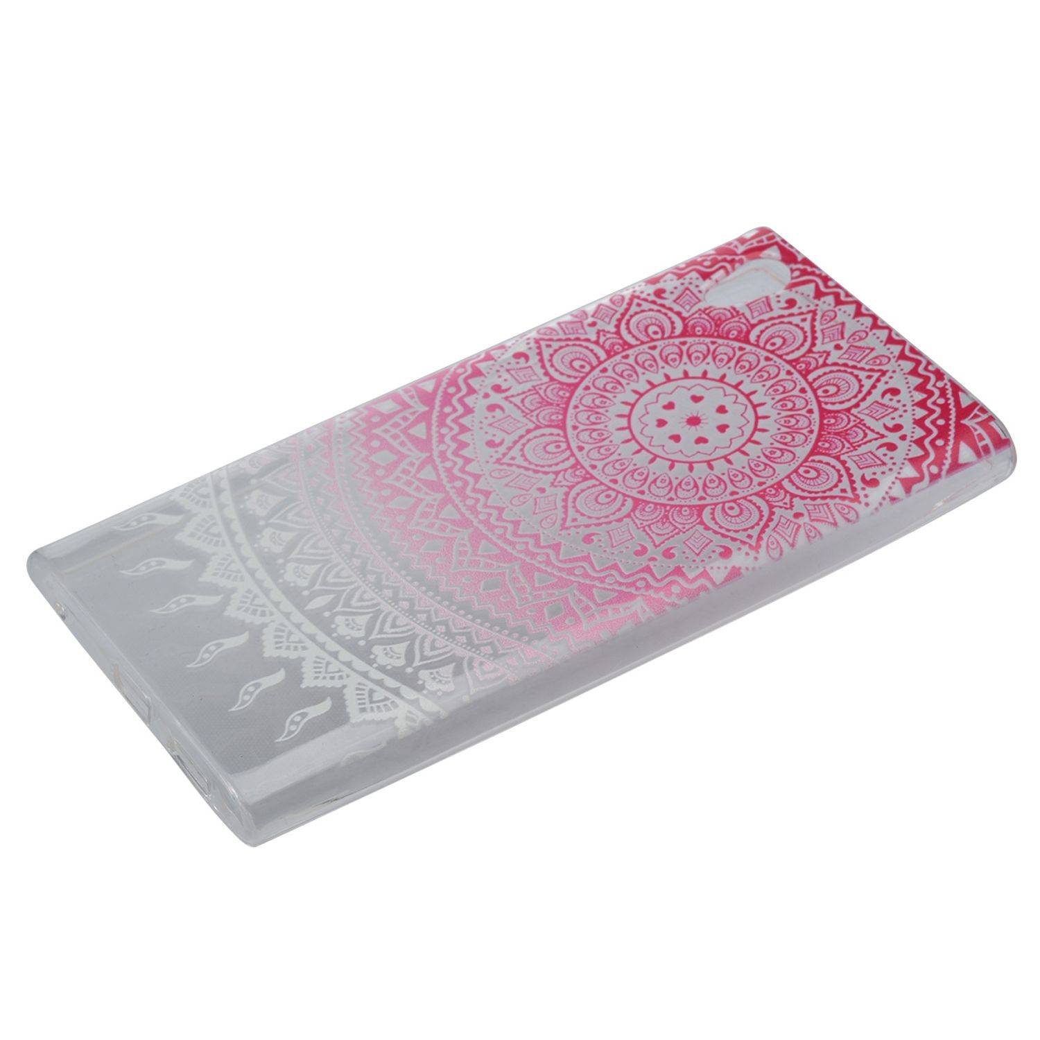 Sony Xperia L1 Handyhülle Backcover Weiß