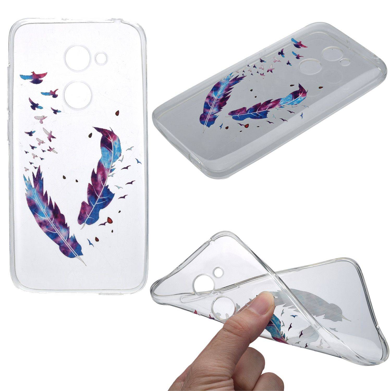 Alcatel A3 XL Handyhülle Backcover Mehrfarbig