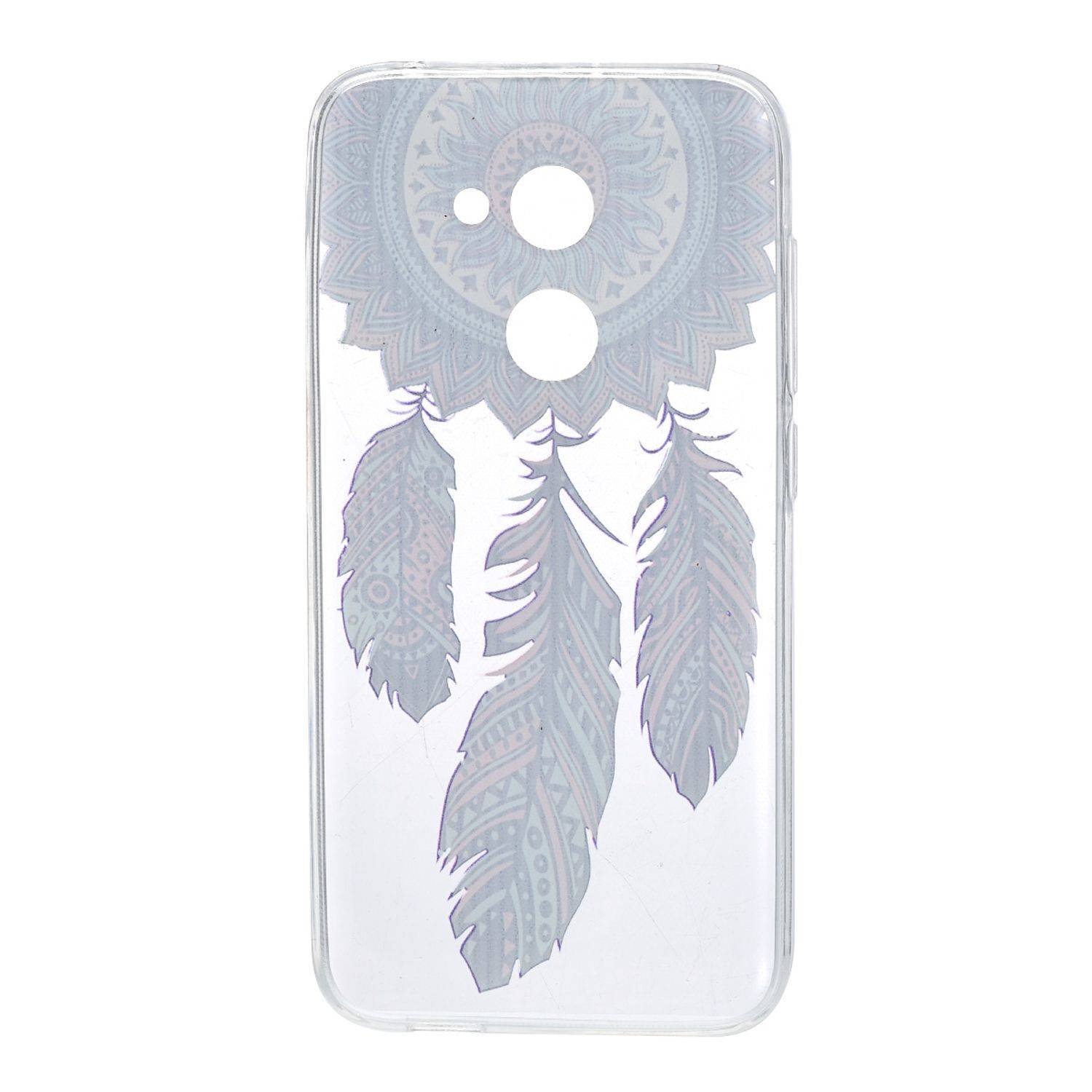 Alcatel A3 Handyhülle Backcover Weiß