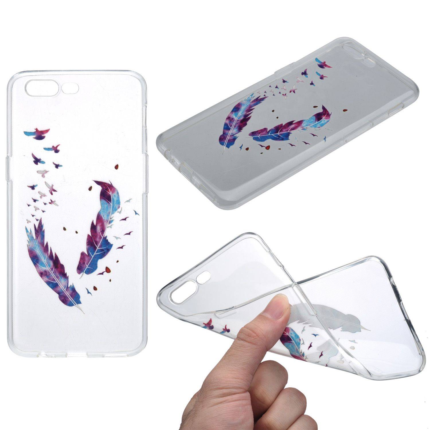 OnePlus 5 Handyhülle Backcover Mehrfarbig