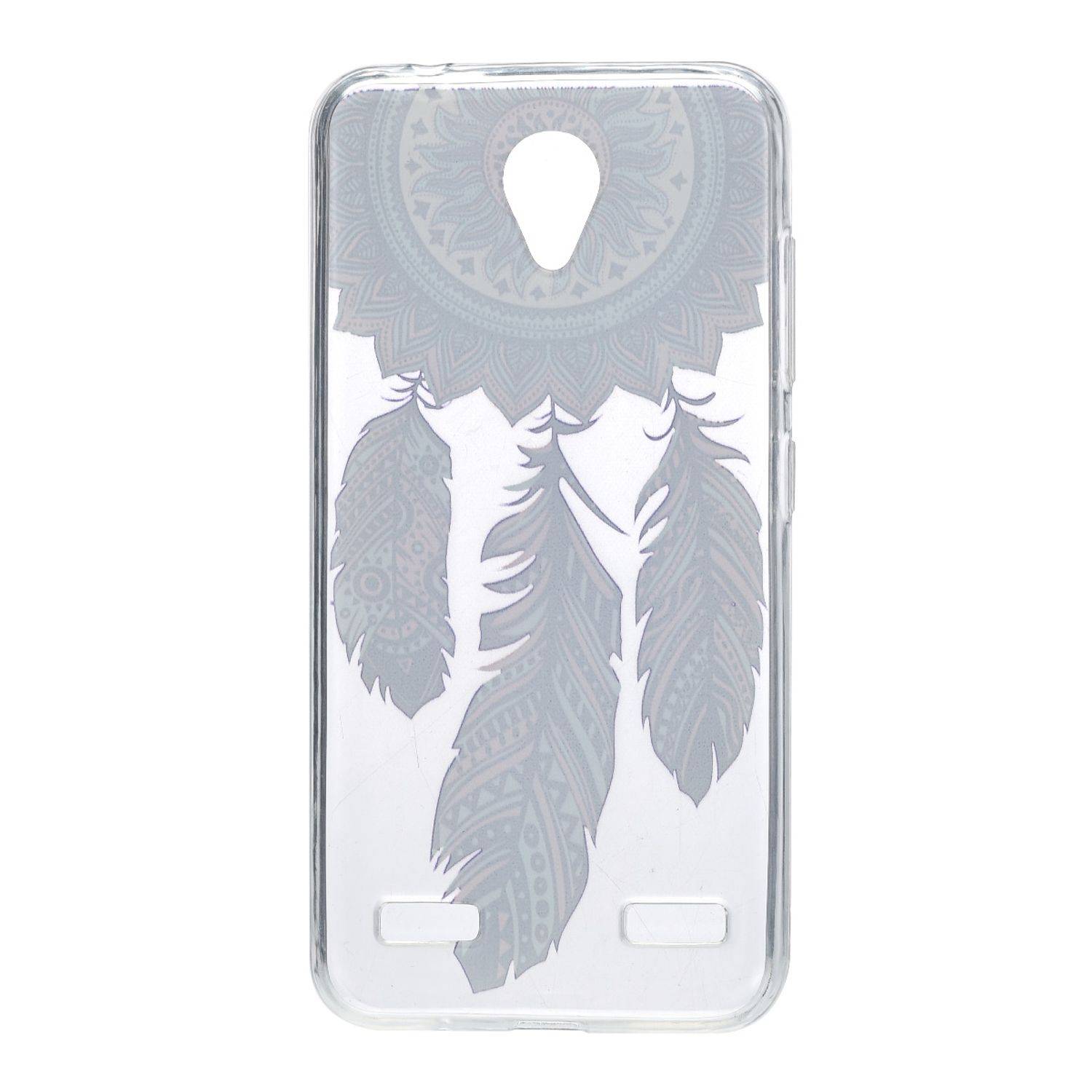 ZTE Blade V8 Handyhülle Backcover Weiß