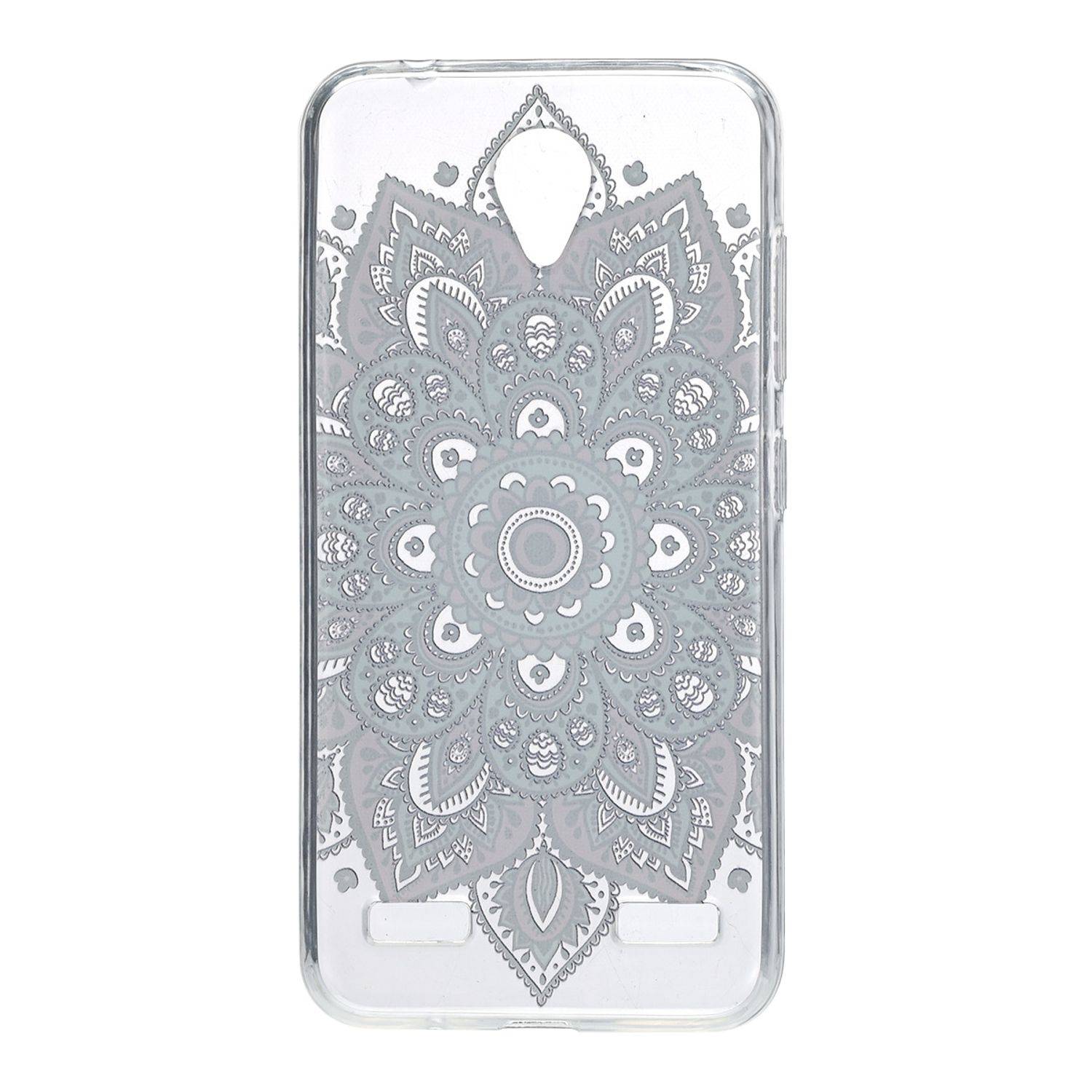 ZTE Blade A602 Handyhülle Backcover Blau