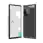 Samsung Galaxy Note 20 Ultra Handyhülle Carbon Optik Backcover Grau