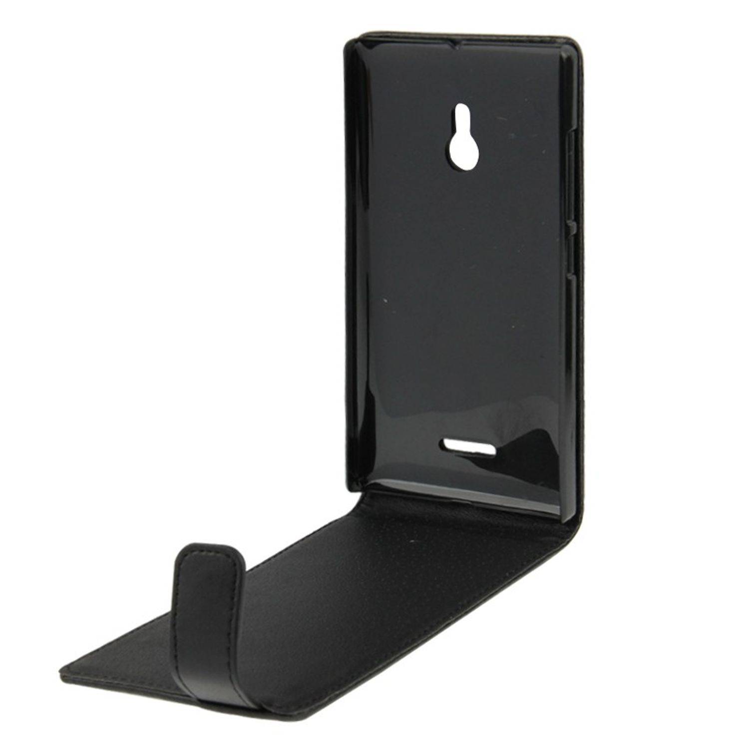 Nokia XL Handyhülle Backcover Schwarz