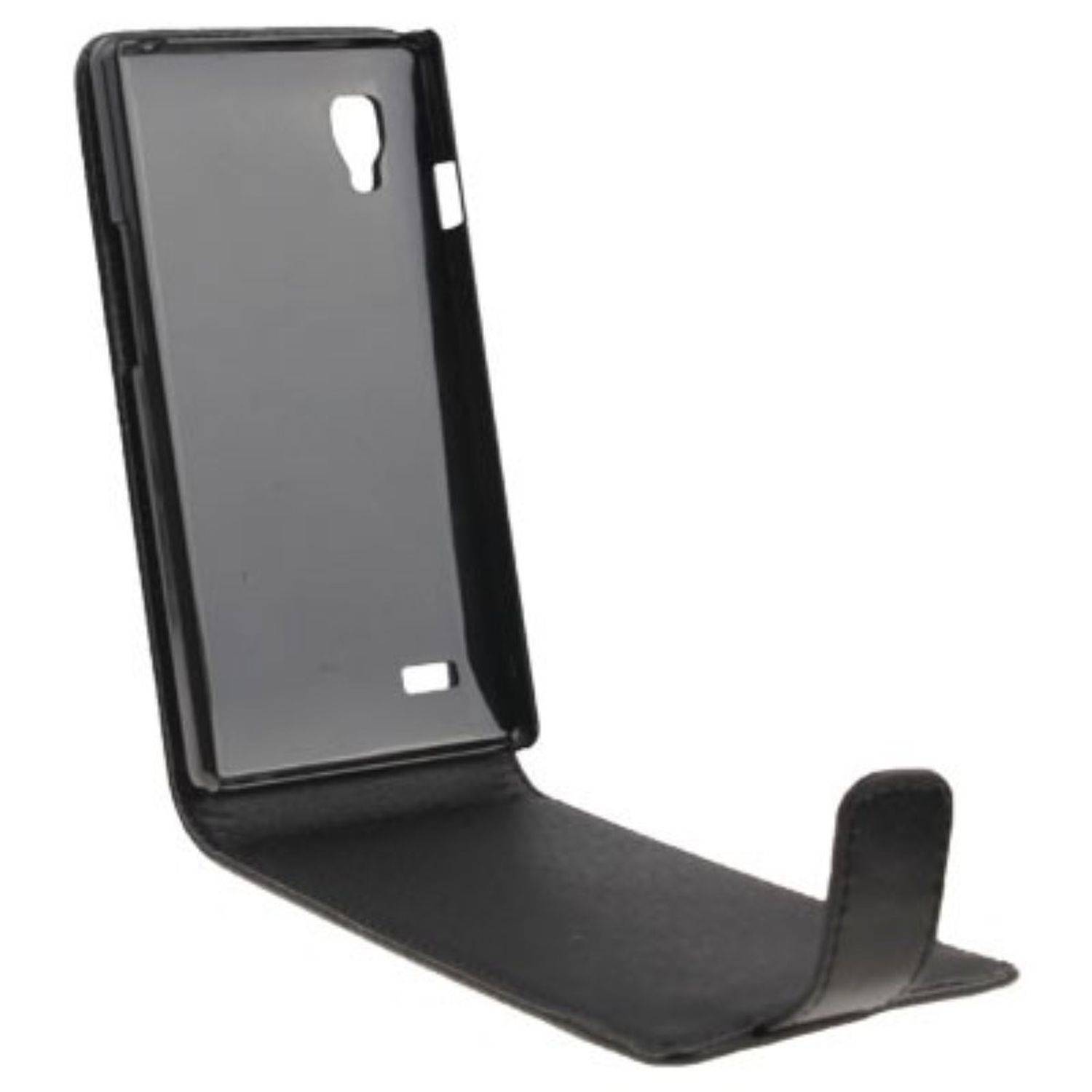 LG Optimus L9 Handyhülle Backcover Schwarz