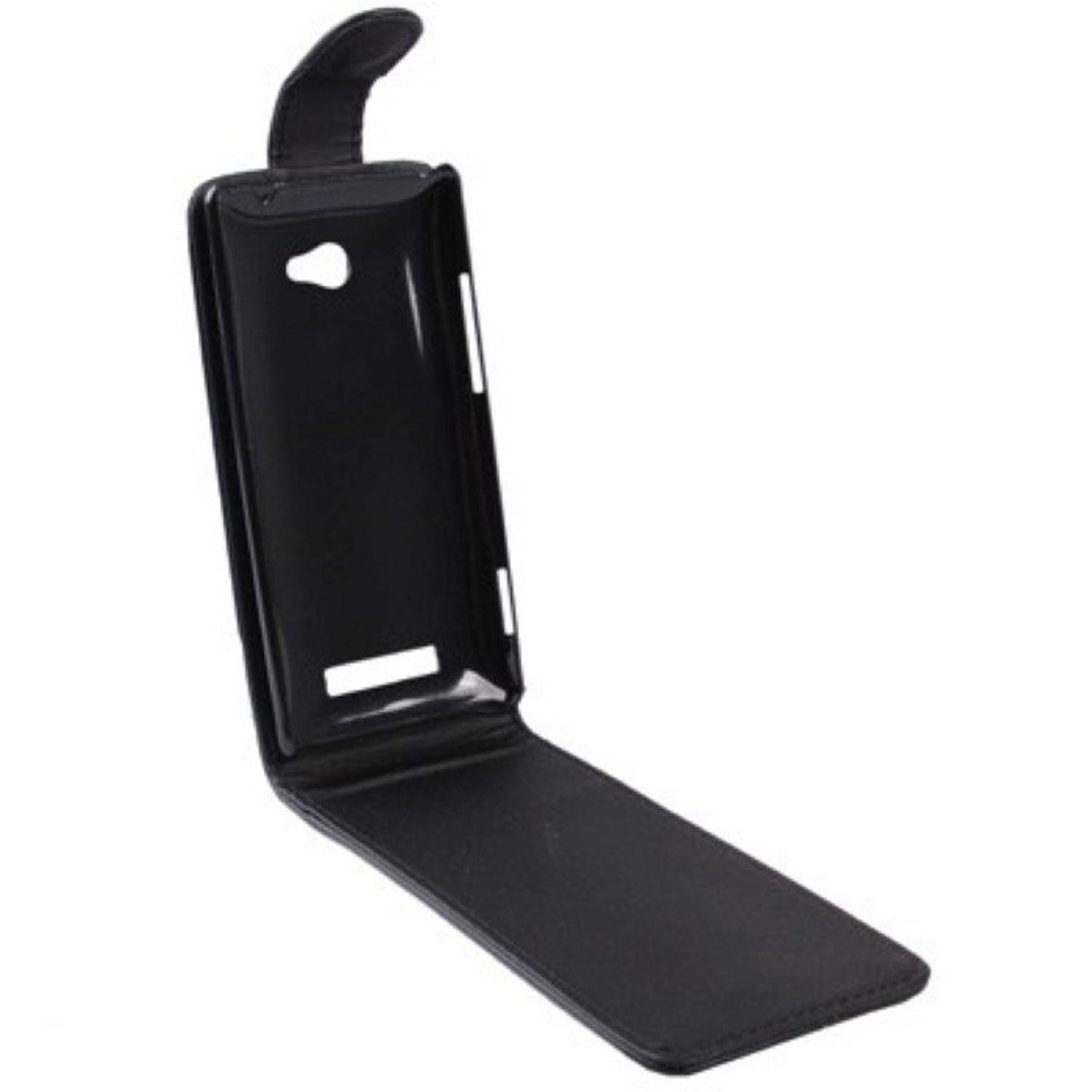 HTC Accord 8X Handyhülle Backcover Schwarz