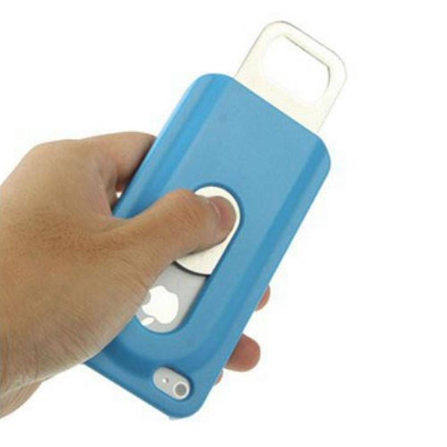 Apple iPhone 4 / 4s Handyhülle Backcover Blau