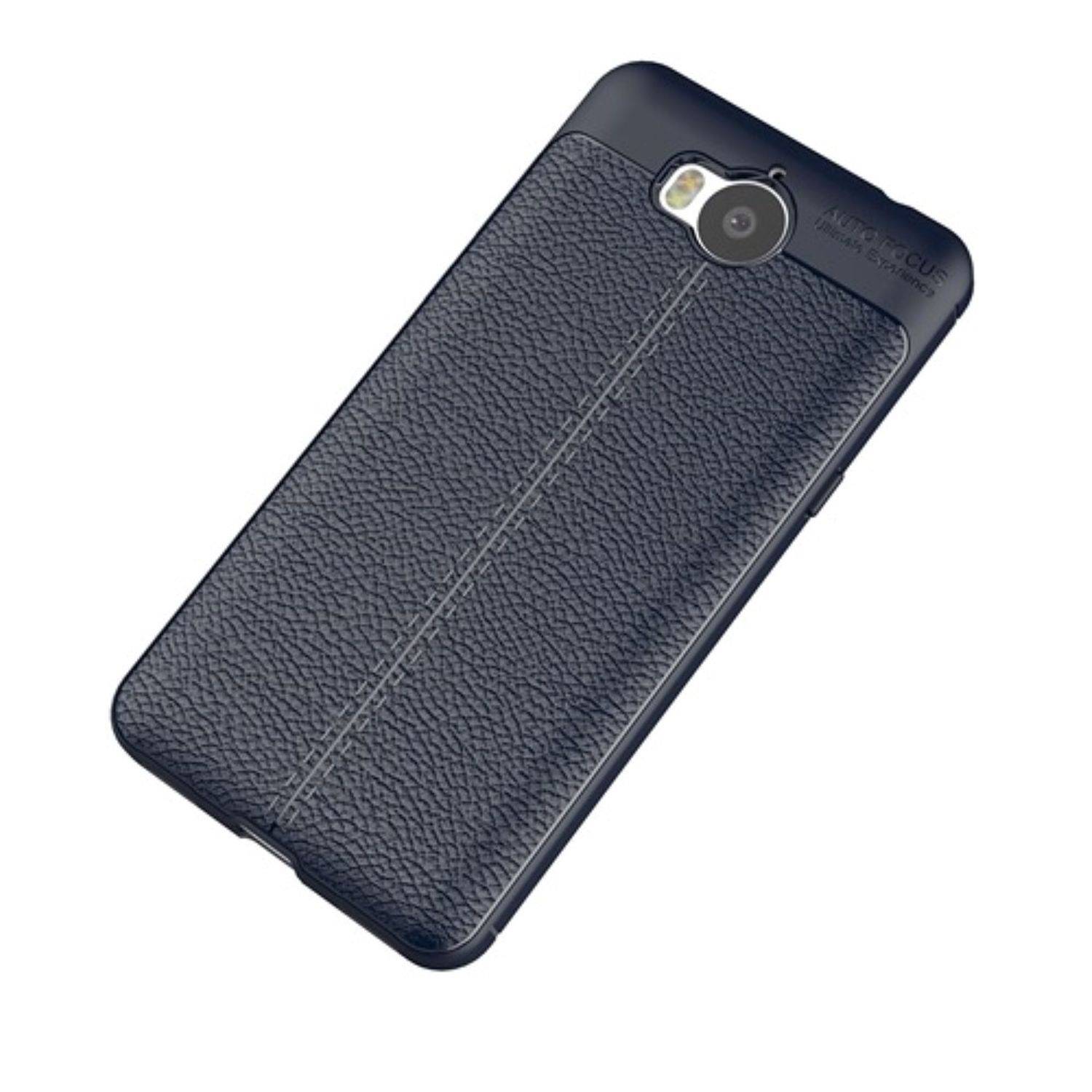 Huawei Y5 (2017) Handyhülle Backcover Blau