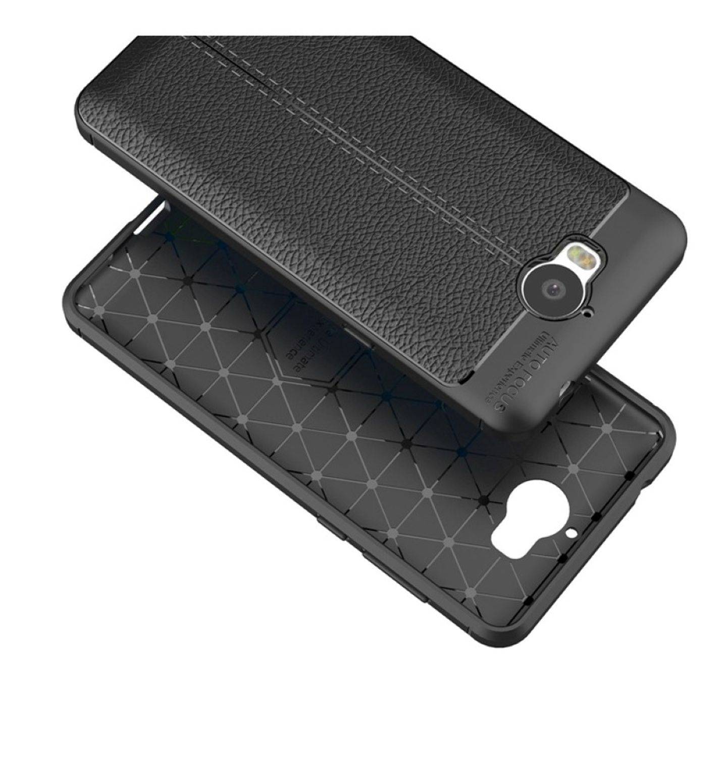 Huawei Y5 (2017) Handyhülle Backcover Grau