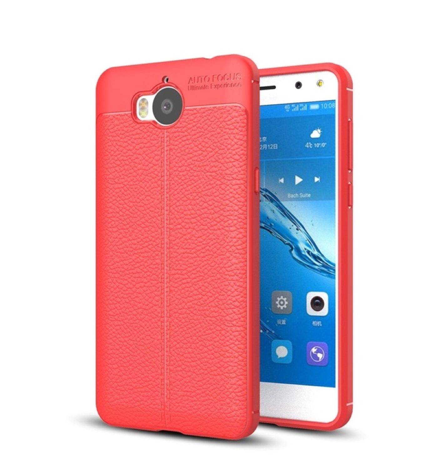 Huawei Y5 (2017) Handyhülle Backcover Rot