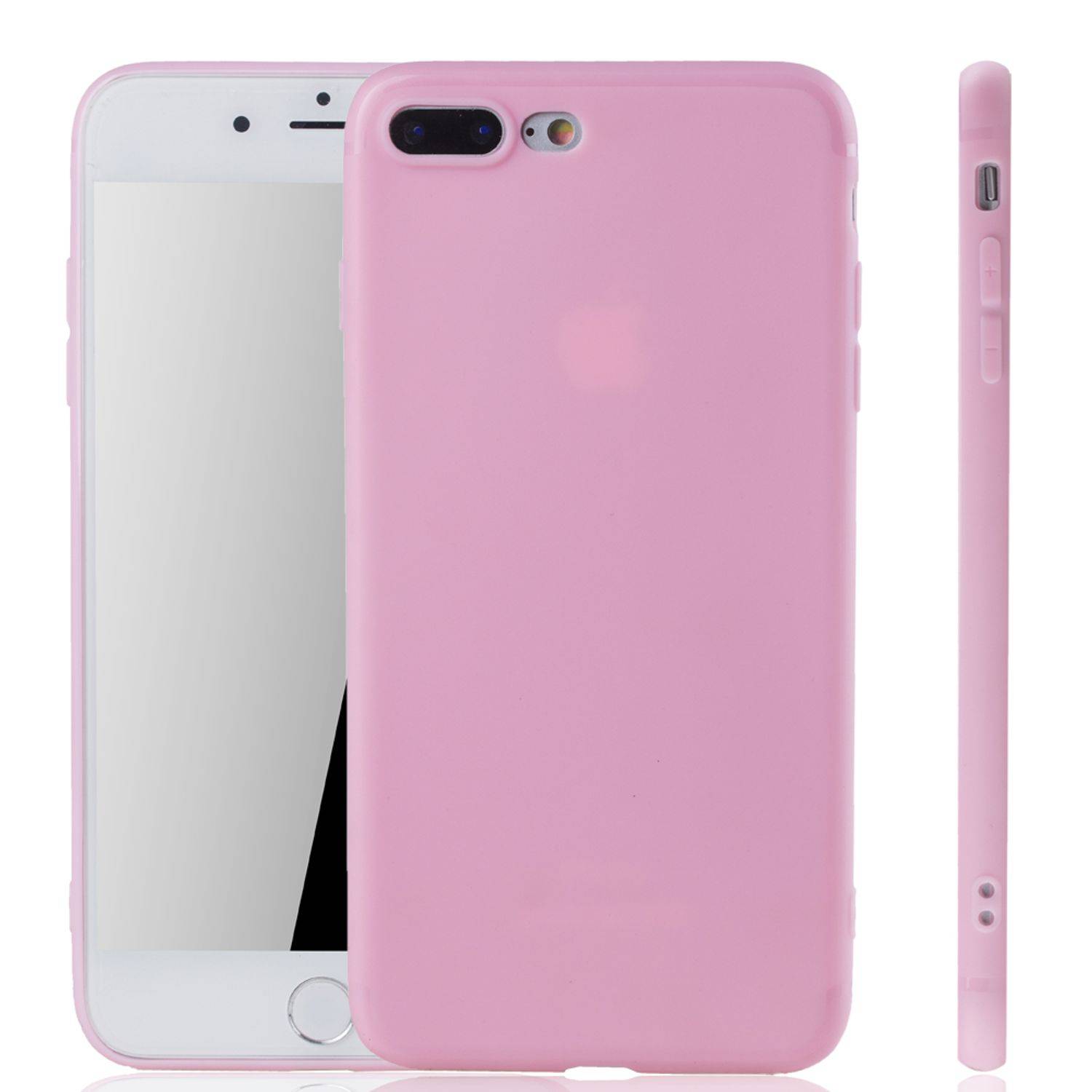 Apple iPhone 8 Plus Handyhülle Backcover Rosa