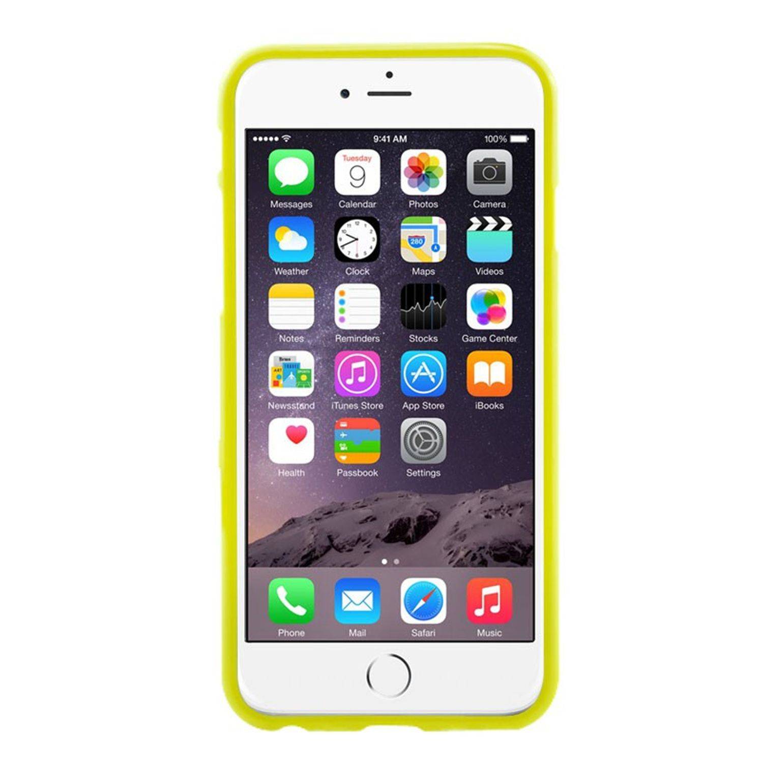 Apple IPhone 6 Plus / 6s Plus Handyhülle Backcover Gelb