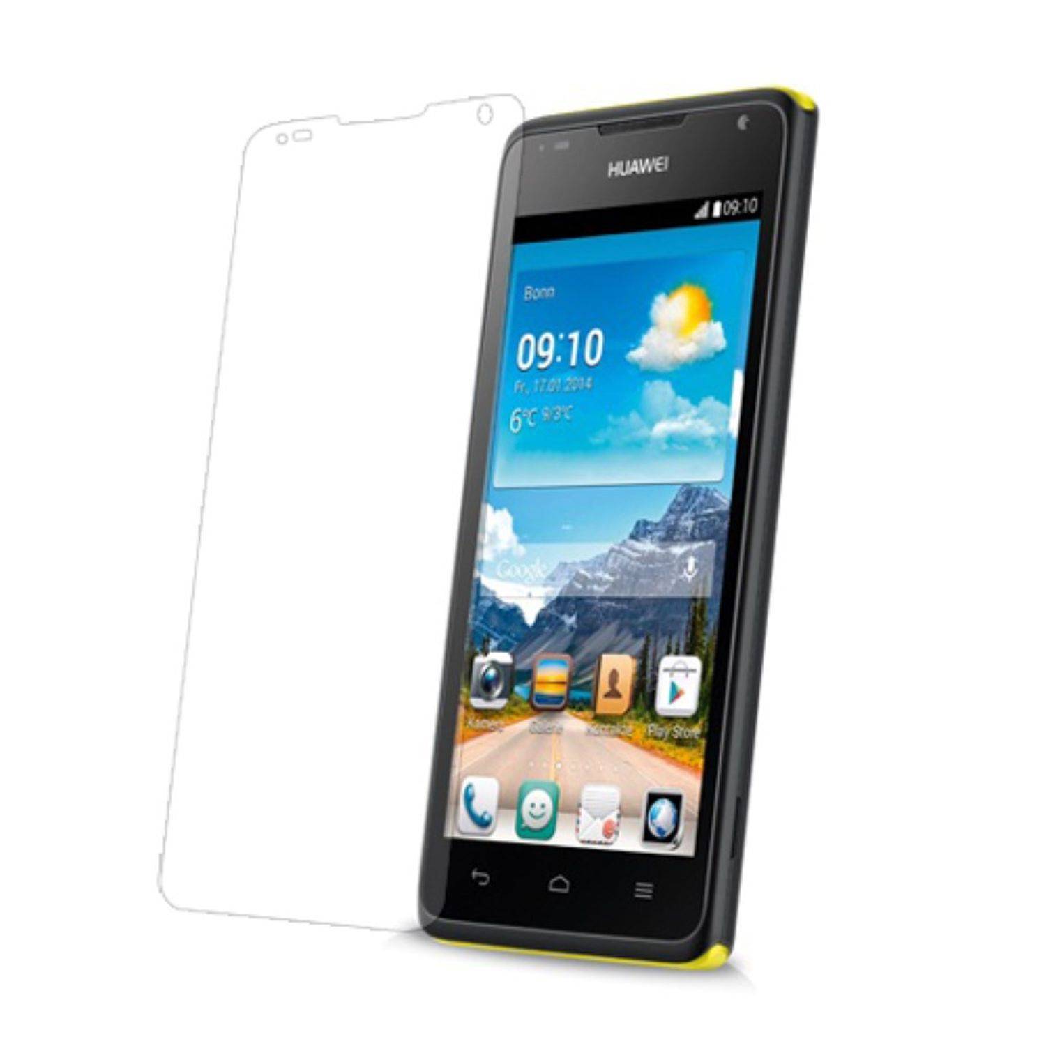 Huawei Ascend Y530 Handyhülle Backcover Transparent