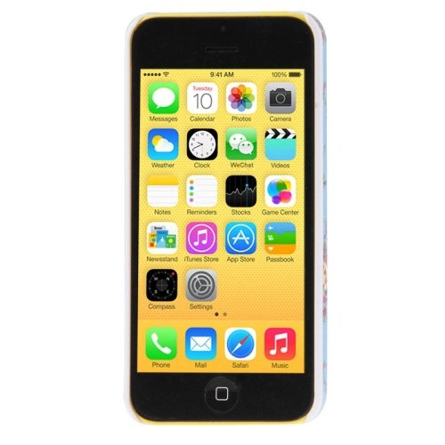 Apple iPhone 5c Handyhülle Backcover Mehrfarbig