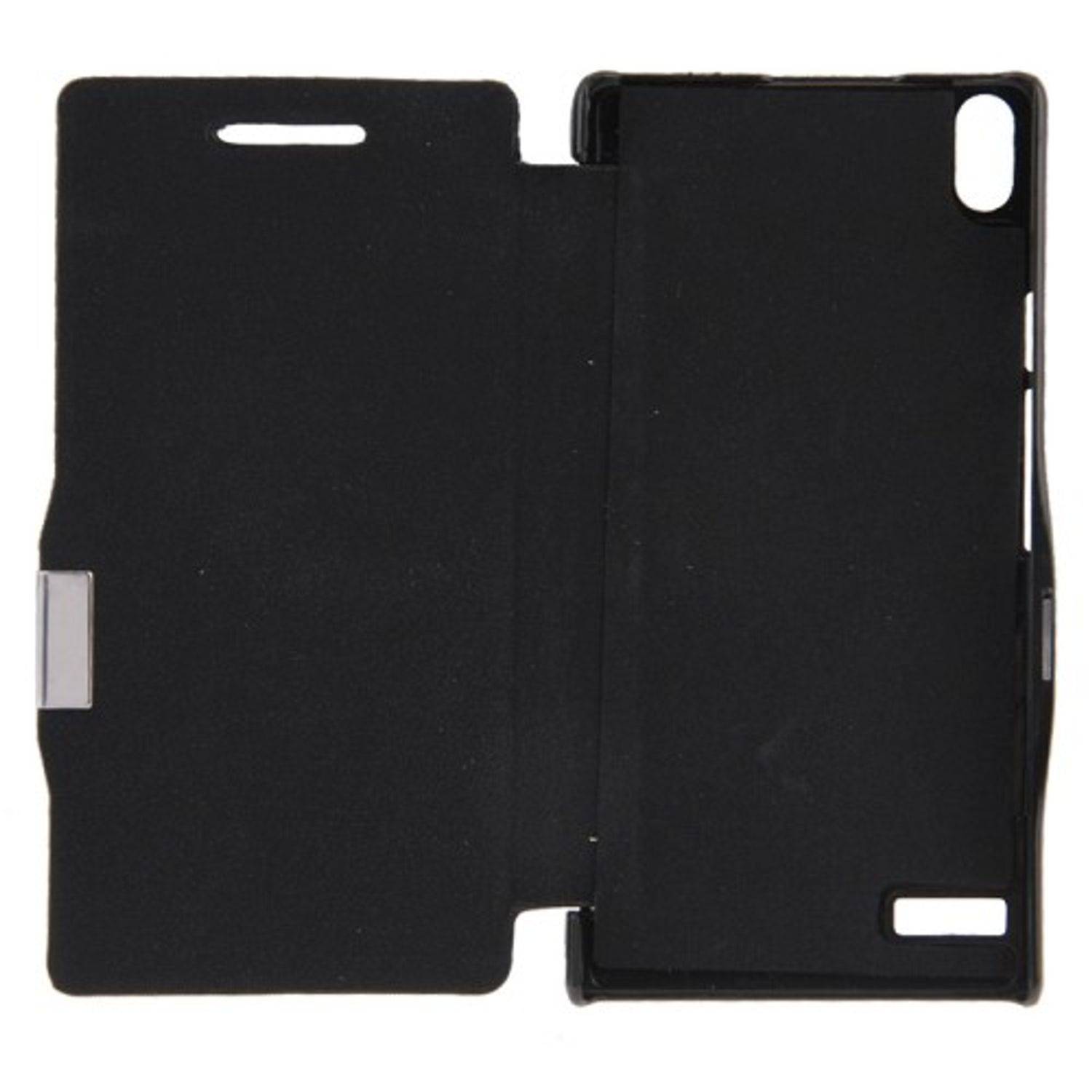 Huawei Ascend P6 Handyhülle Backcover Schwarz