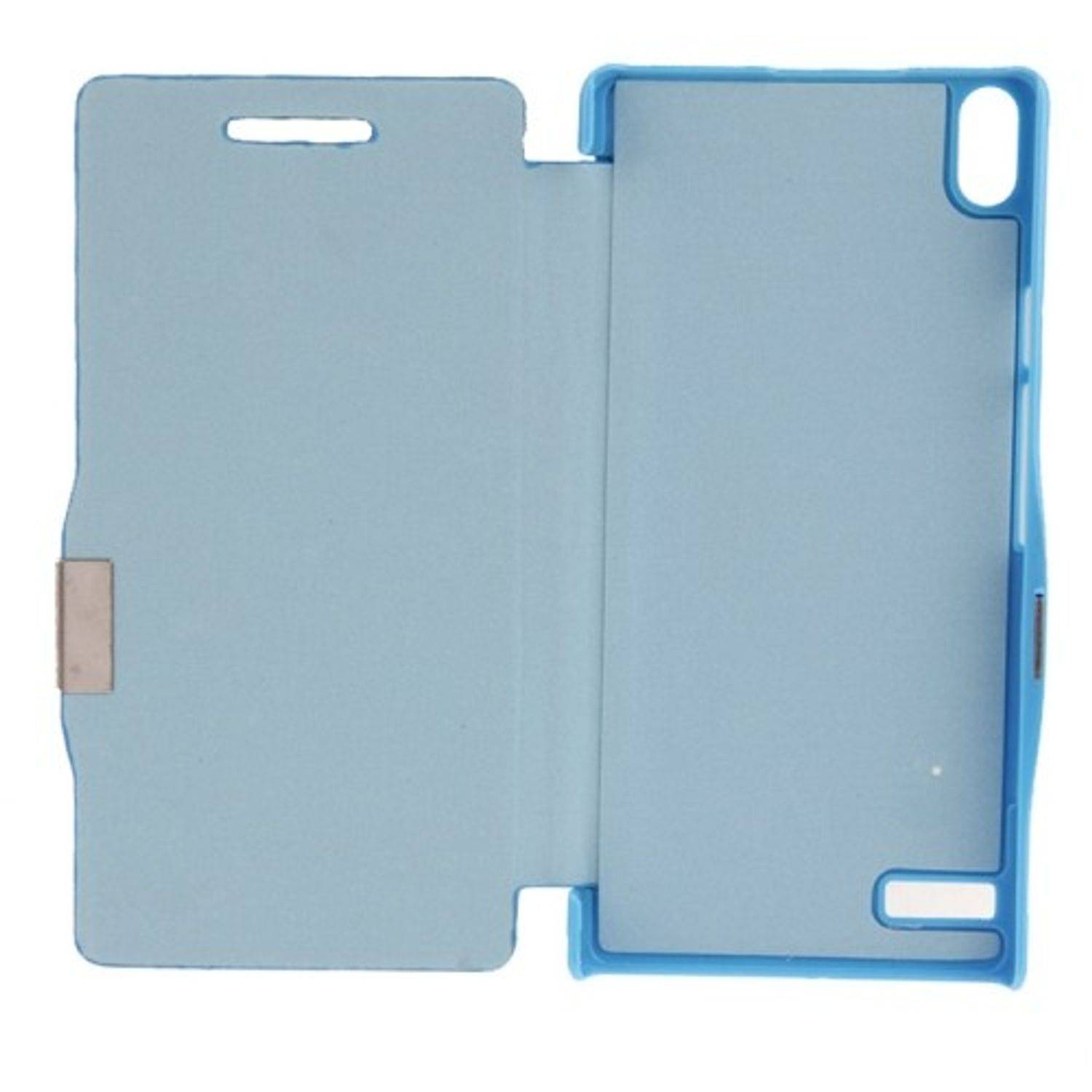 Huawei Ascend P6 Handyhülle Backcover Blau