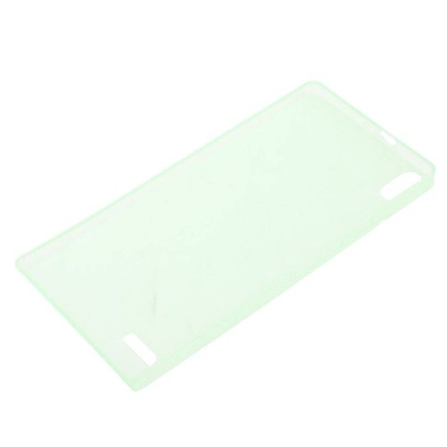 Huawei Ascend P6 Handyhülle Backcover Grün