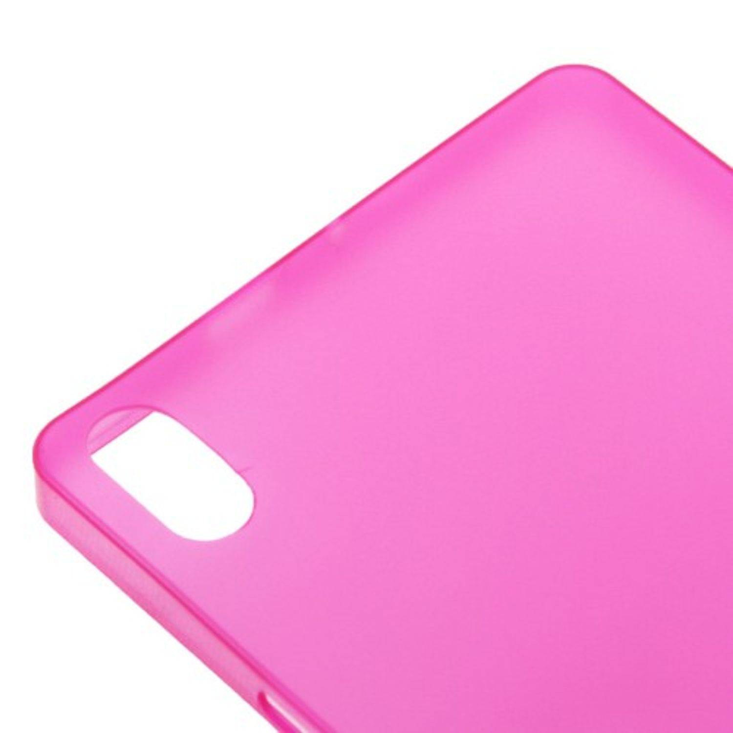 Huawei Ascend P6 Handyhülle Backcover Rot