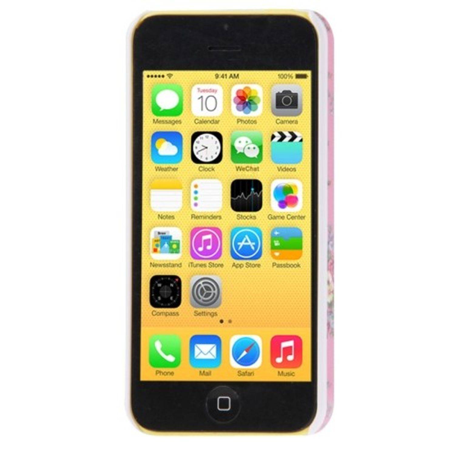 Apple iPhone 5c Handyhülle Backcover Mehrfarbig