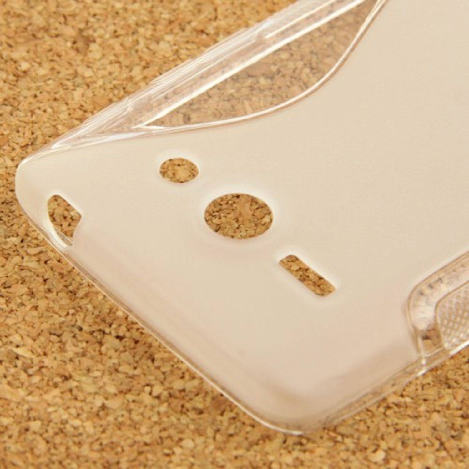 Huawei Ascend Y530 Handyhülle Backcover Schwarz