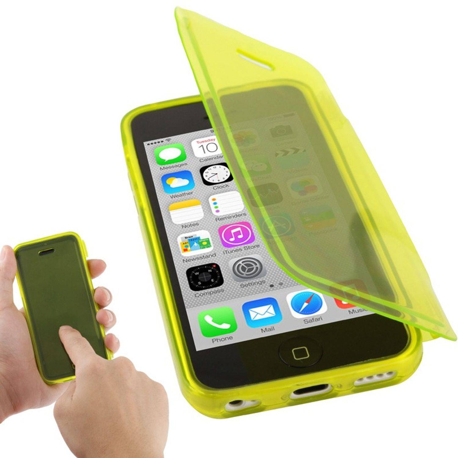 Apple iPhone 5c Handyhülle Backcover Gelb