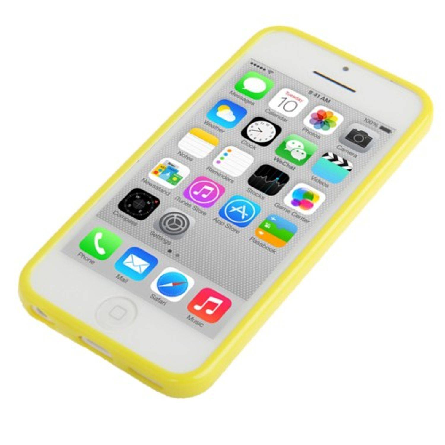 Apple iPhone 5c Handyhülle Backcover Gelb