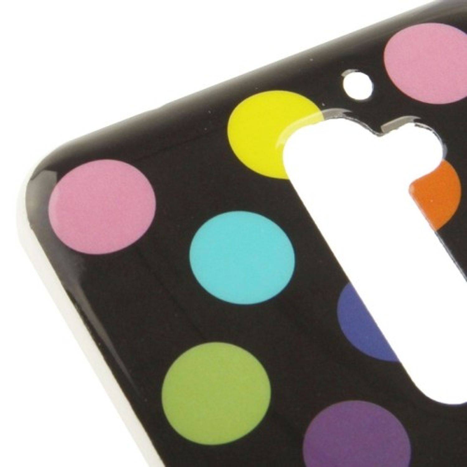 Huawei Ascend P6 Handyhülle Backcover Schwarz