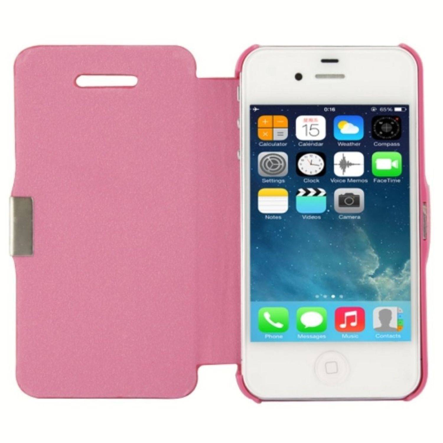 Apple iPhone 4 / 4s Handyhülle Backcover Rosa