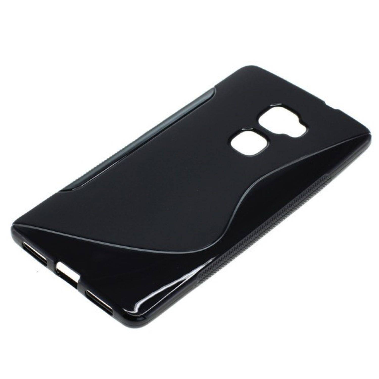 Huawei Mate S Handyhülle Backcover Schwarz