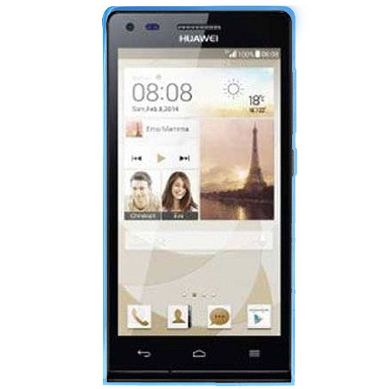 Huawei Ascend P7 mini Handyhülle Backcover Blau