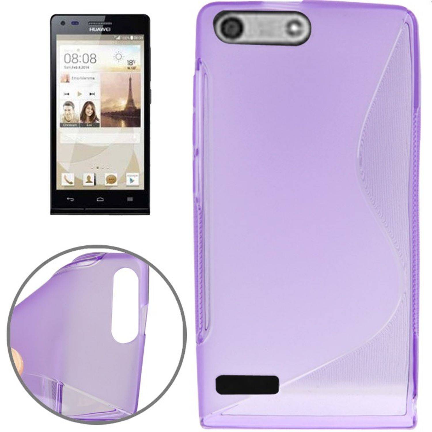 Huawei Ascend P7 mini Handyhülle Backcover Violett