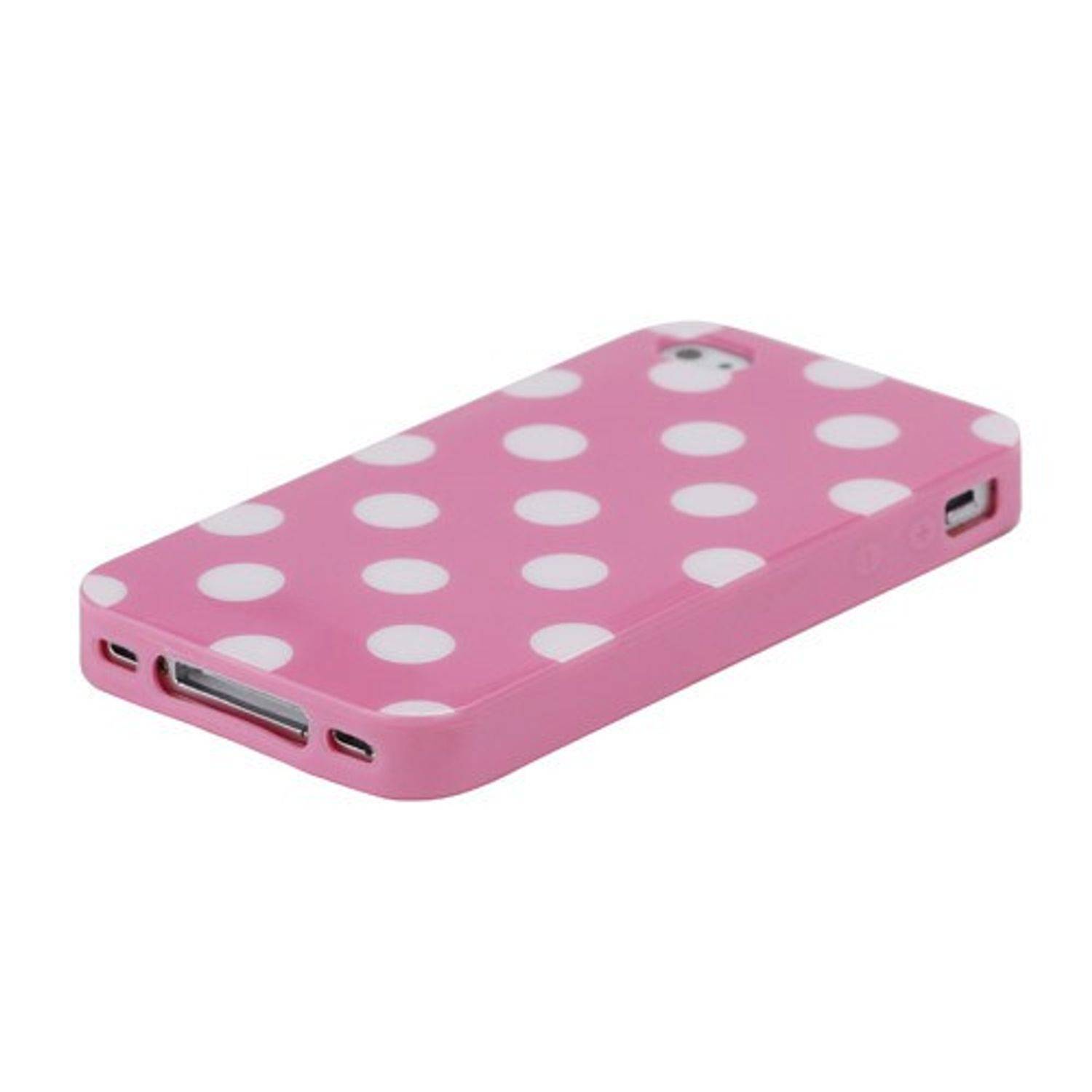 Apple iPhone 4 / 4s Handyhülle Backcover Schwarz