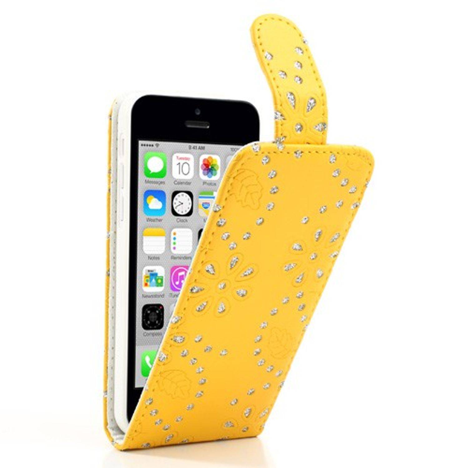 Apple iPhone 5c Handyhülle Backcover Gelb