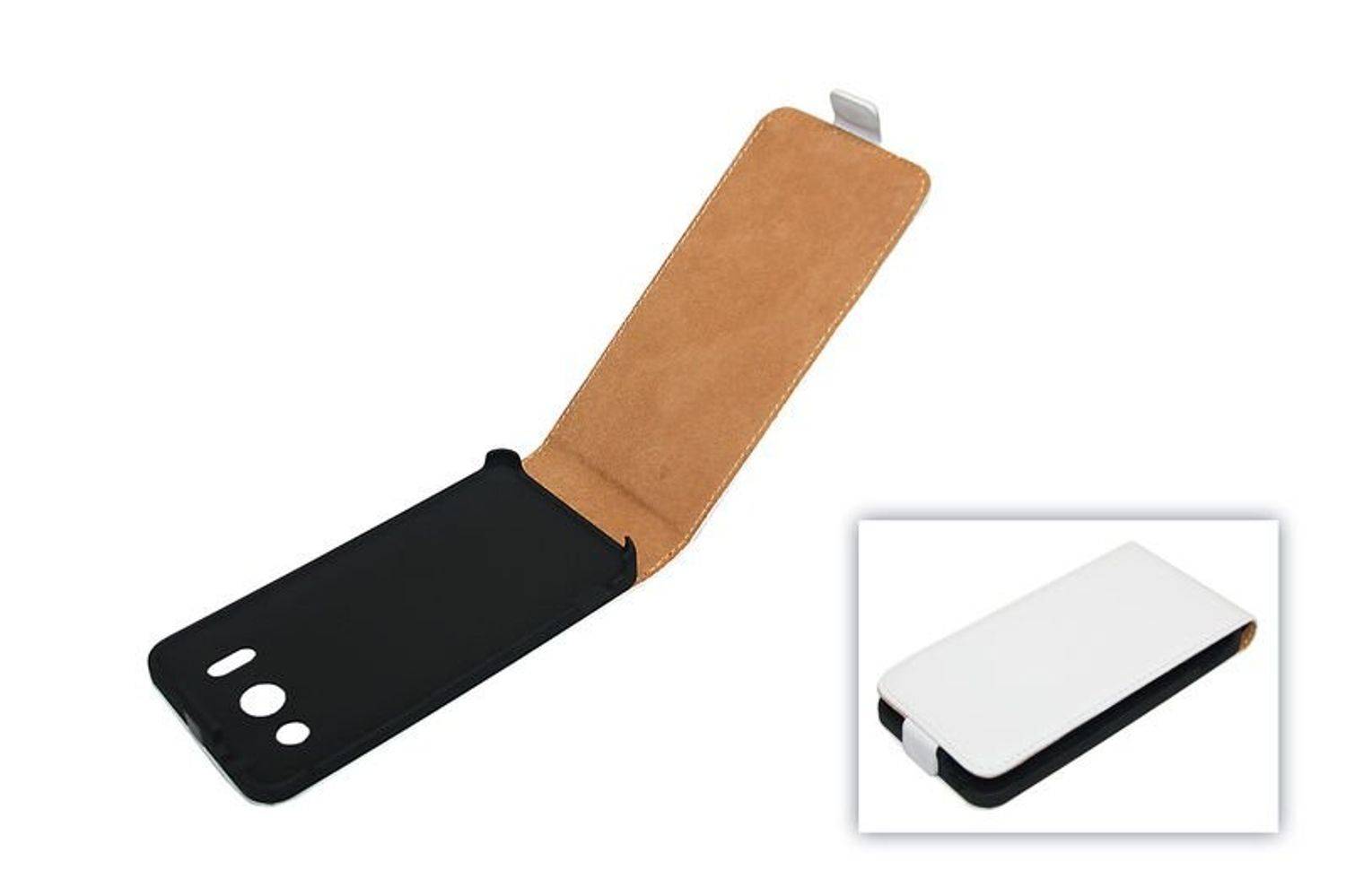 Huawei Ascend G510 Handyhülle Backcover Weiß