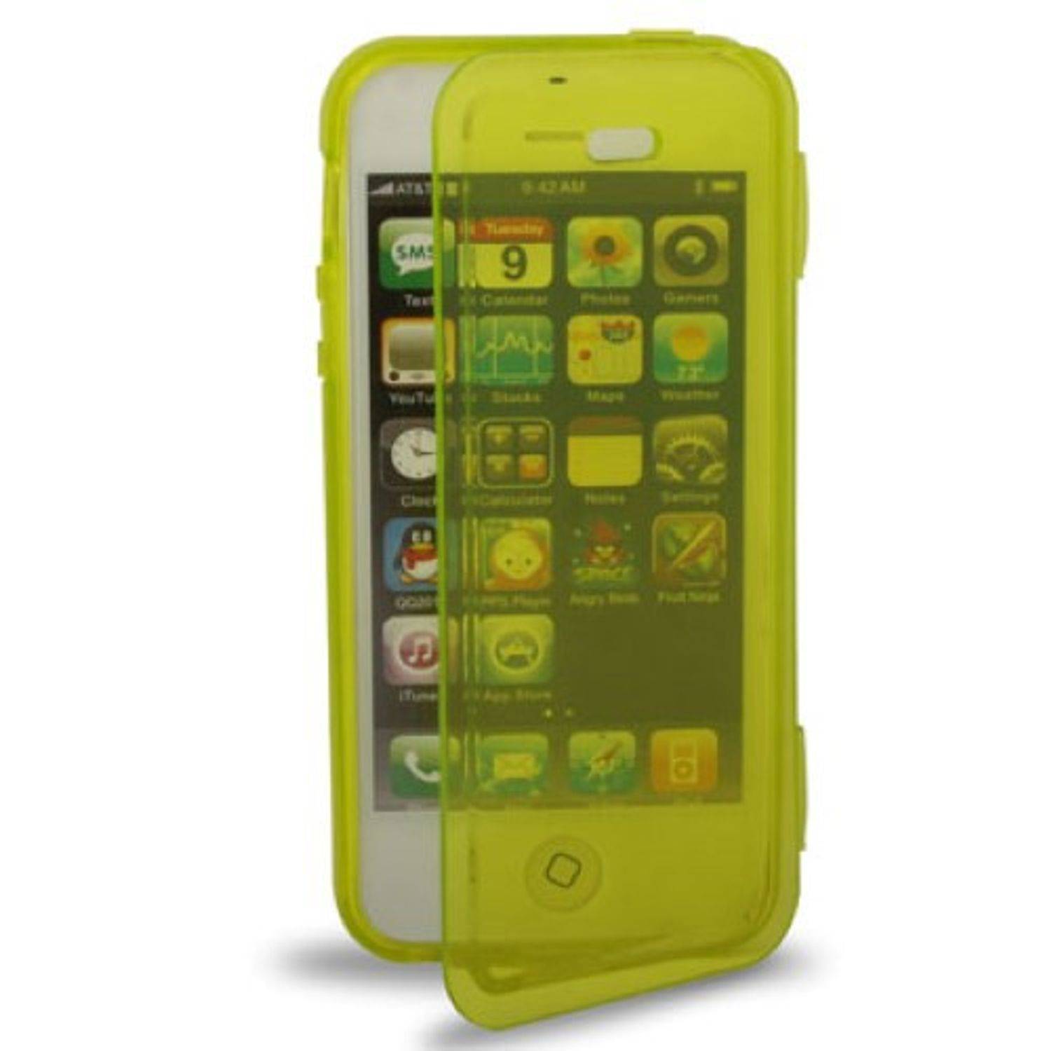 Apple iPhone 5 / 5s / SE Handyhülle Backcover Gelb