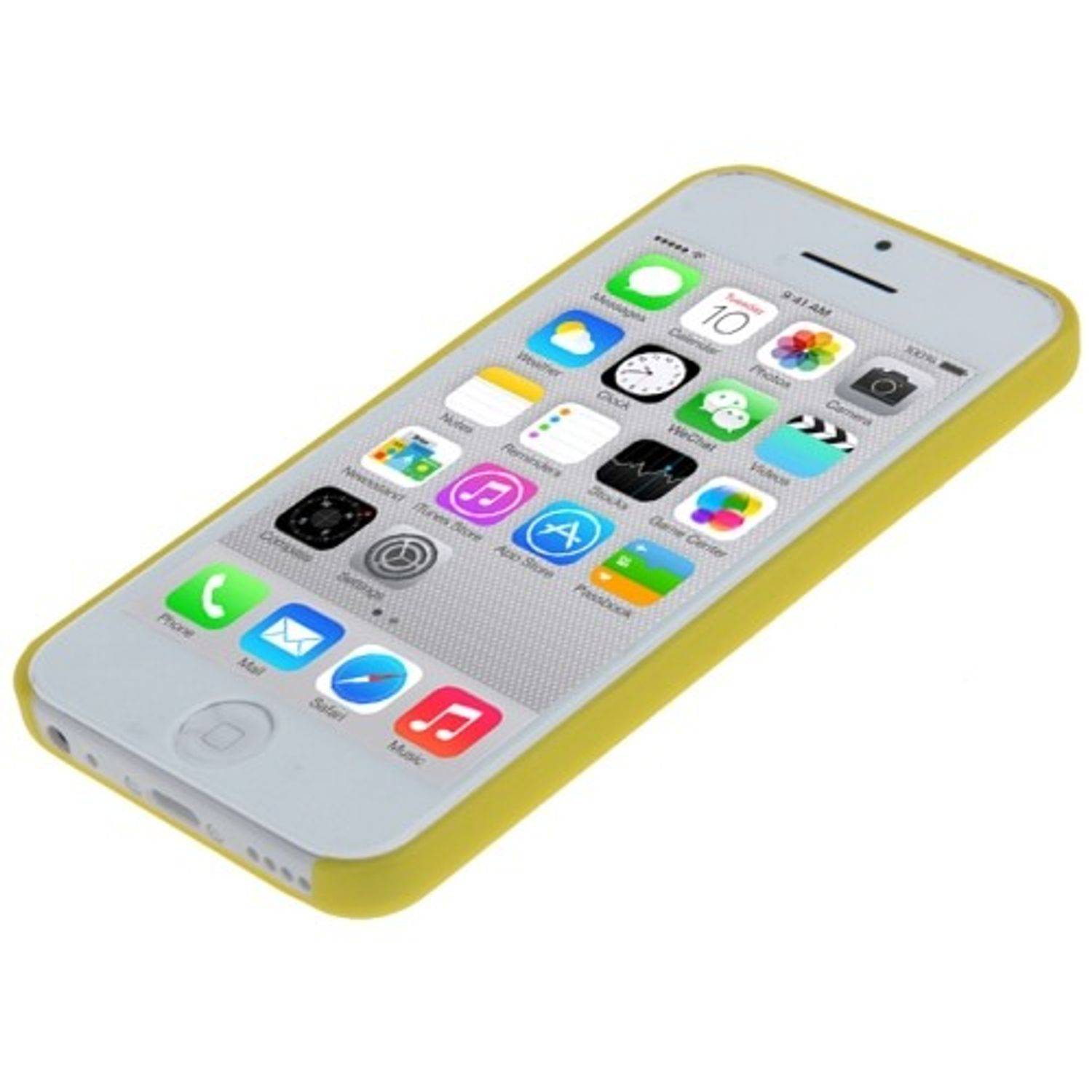 Apple iPhone 5c Handyhülle Backcover Gelb