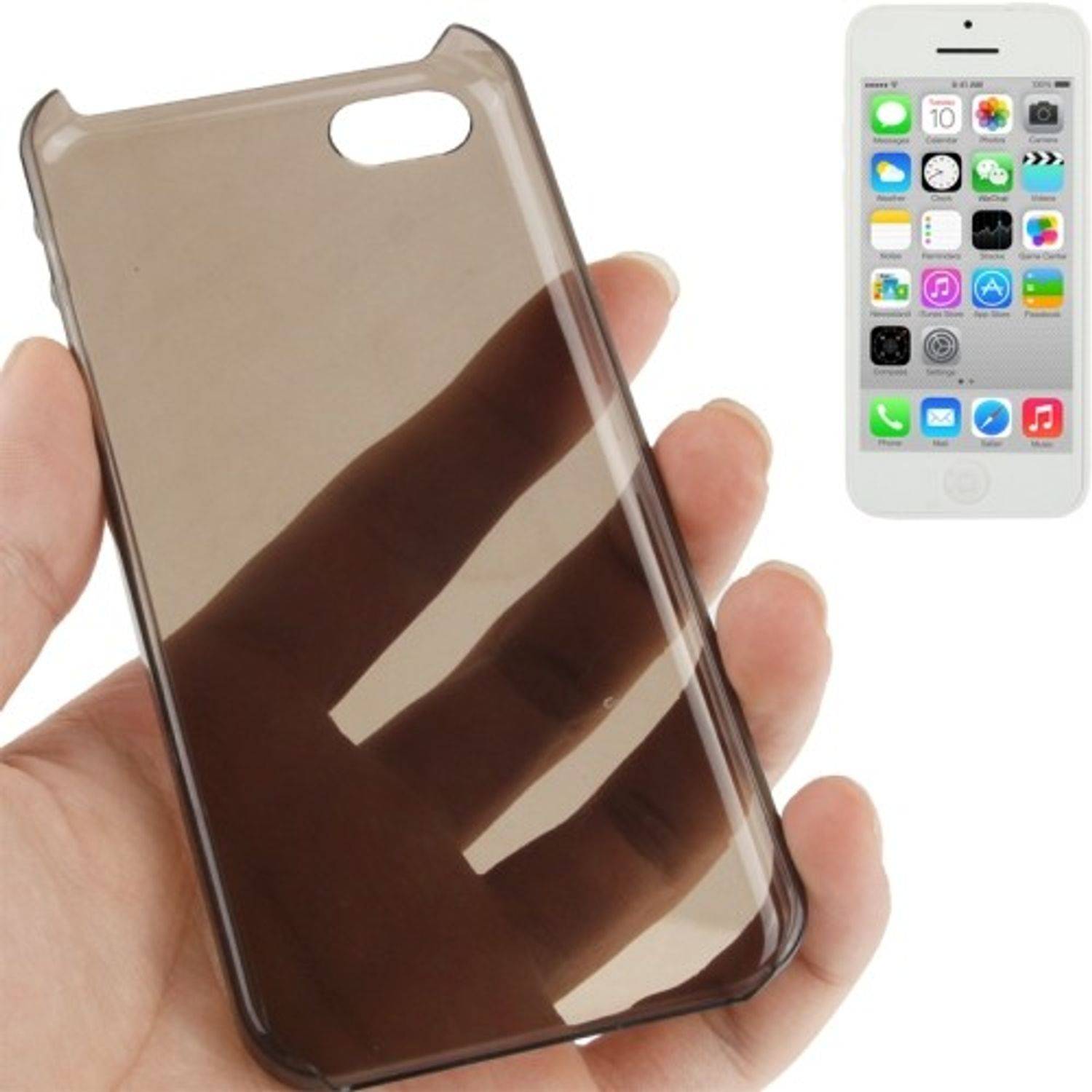 Apple iPhone 5c Handyhülle Backcover Grau
