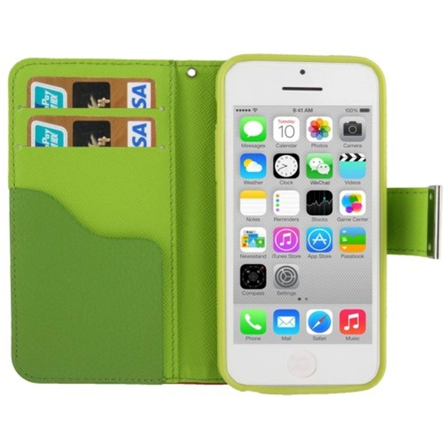 Apple iPhone 5c Handyhülle Backcover Mehrfarbig