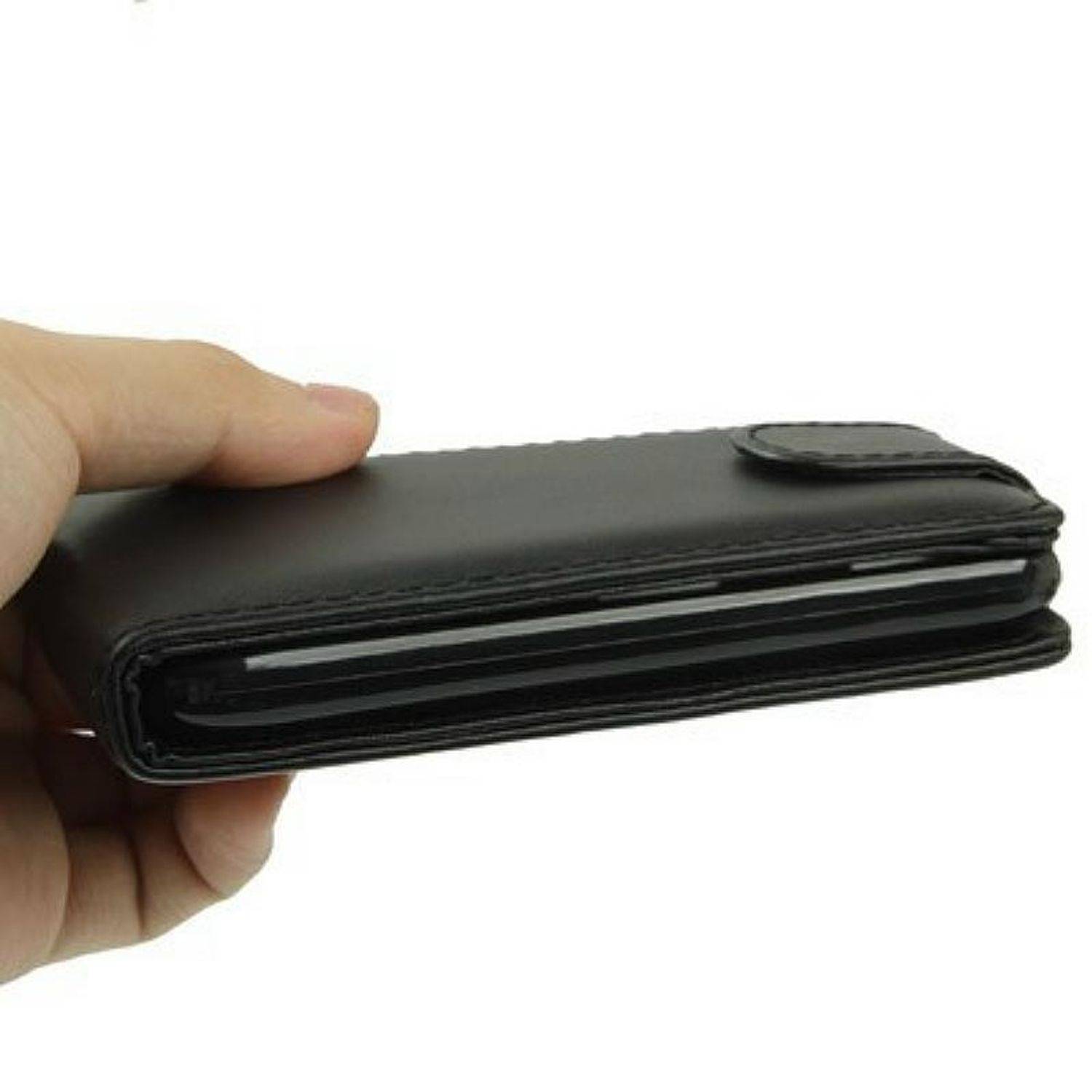Huawei Ascend Handyhülle Backcover Schwarz