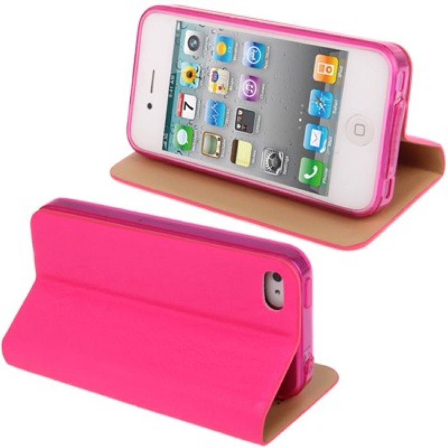 Apple iPhone 4 / 4s Handyhülle Backcover Rosa