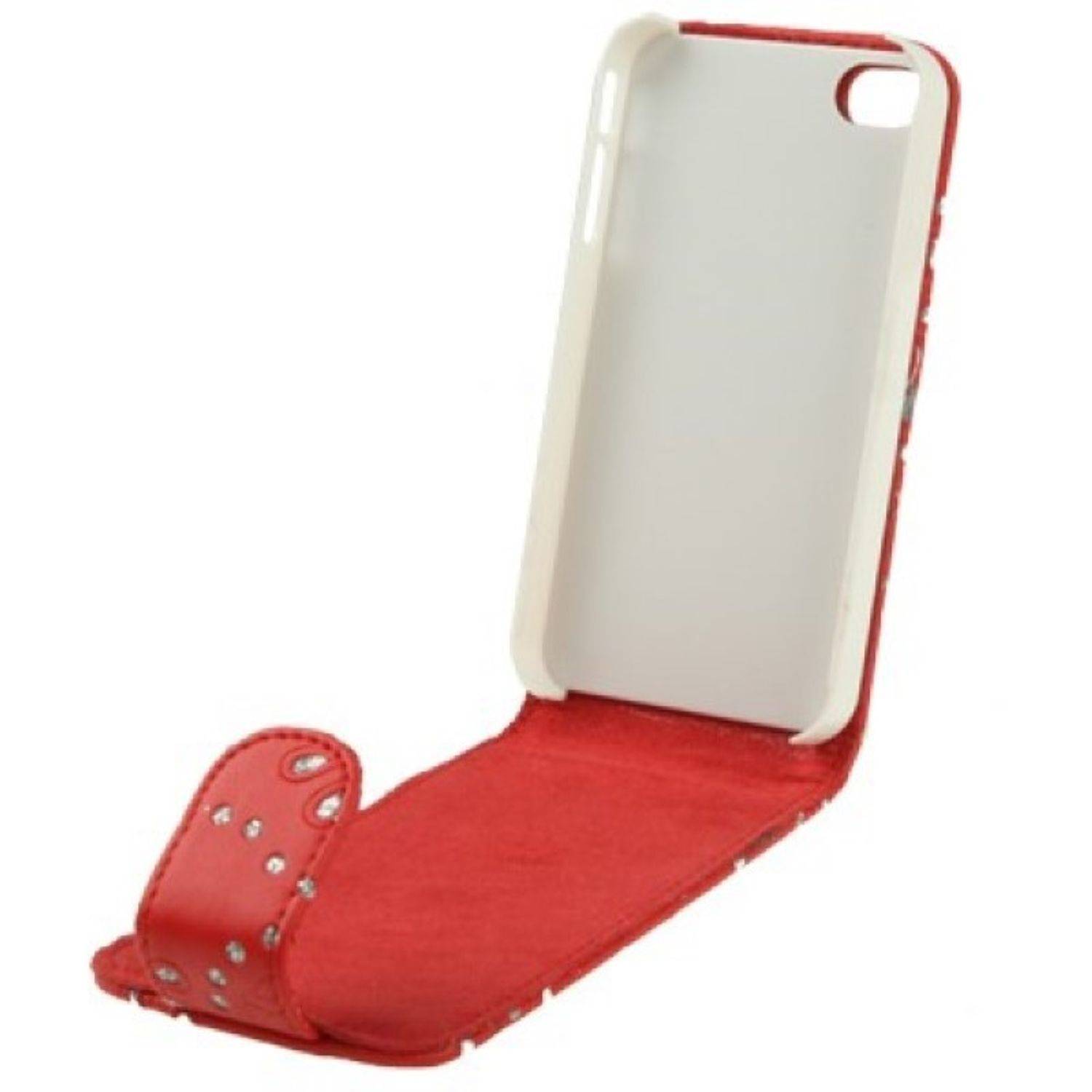 Apple iPhone 4 / 4s Handyhülle Backcover Rot