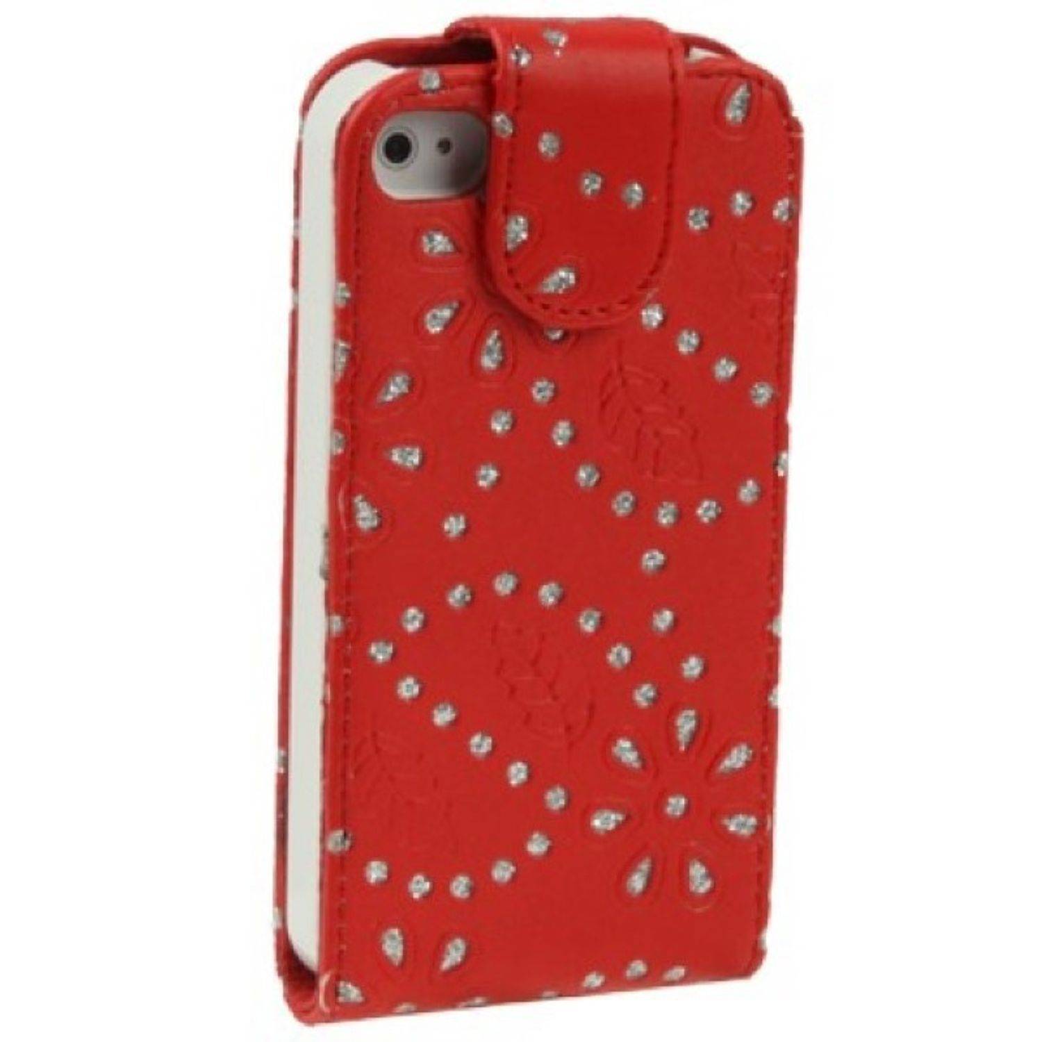 Apple iPhone 4 / 4s Handyhülle Backcover Rot