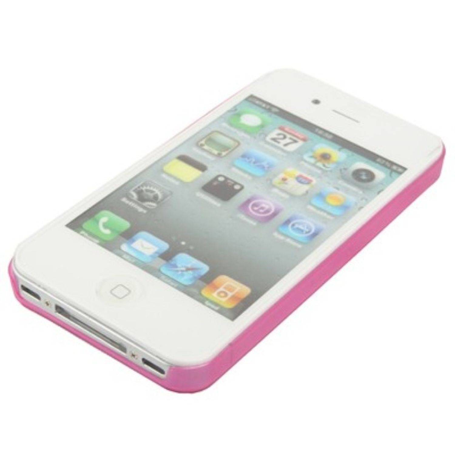 Apple iPhone 4 / 4s Handyhülle Backcover Rosa
